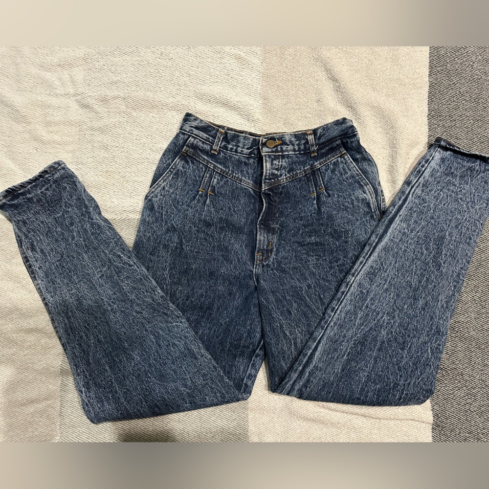 Sunset blues vintage acid wash jeans size 13